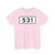 S531-DK (Denmark) (Road Sign) T-Shirt