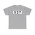 S527-DK (Denmark) (Road Sign) T-Shirt