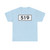 S519-DK (Denmark) (Road Sign) T-Shirt