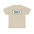 S501-DK (Denmark) (Road Sign) T-Shirt