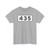 S435-DK (Denmark) (Road Sign) T-Shirt