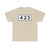 S423-DK (Denmark) (Road Sign) T-Shirt
