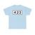 S423-DK (Denmark) (Road Sign) T-Shirt