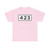 S423-DK (Denmark) (Road Sign) T-Shirt