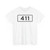 S411-DK (Denmark) (Road Sign) T-Shirt