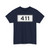 S411-DK (Denmark) (Road Sign) T-Shirt