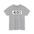 S401-DK (Denmark) (Road Sign) T-Shirt