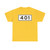 S401-DK (Denmark) (Road Sign) T-Shirt