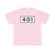 S401-DK (Denmark) (Road Sign) T-Shirt