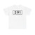 S291-DK (Denmark) (Road Sign) T-Shirt