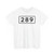S289-DK (Denmark) (Road Sign) T-Shirt