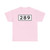 S289-DK (Denmark) (Road Sign) T-Shirt