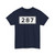 S287-DK (Denmark) (Road Sign) T-Shirt