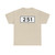 S251-DK (Denmark) (Road Sign) T-Shirt