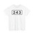 S243-DK (Denmark) (Road Sign) T-Shirt