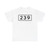 S239-DK (Denmark) (Road Sign) T-Shirt