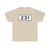 S231-DK (Denmark) (Road Sign) T-Shirt