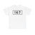 S167-DK (Denmark) (Road Sign) T-Shirt