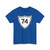 Rutacol-74 (Colombia) (Road Sign) T-Shirt
