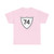 Rutacol-74 (Colombia) (Road Sign) T-Shirt