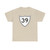 Rutacol-39 (Colombia) (Road Sign) T-Shirt