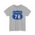Ruta 78 Chile-MRb (Chile) (Road Sign) T-Shirt