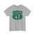 Ruta 47 Chile (Chile) (Road Sign) T-Shirt