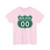 Ruta fundamental 00 plantilla (Bolivia) (Road Sign) T-Shirt