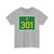 SA road R301 (South Africa) (Road Sign) T-Shirt