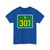 SA road R301 (South Africa) (Road Sign) T-Shirt