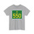SA road R550 (South Africa) (Road Sign) T-Shirt