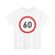 SADC road sign R201-60 (Angola) (Road Sign) T-Shirt