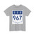 Saskatchewan Highway 967 jct (Canada) (Road Sign) T-Shirt