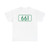 Saskatchewan Route 661 (Canada) (Road Sign) T-Shirt