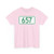 Saskatchewan Route 657 (Canada) (Road Sign) T-Shirt