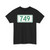 Saskatchewan Route 749 (Canada) (Road Sign) T-Shirt