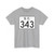 SC-343 (South Carolina) (Road Sign) T-Shirt