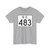 SC-483 (South Carolina) (Road Sign) T-Shirt