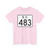 SC-483 (South Carolina) (Road Sign) T-Shirt