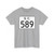 SC-589 (South Carolina) (Road Sign) T-Shirt