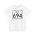 SC-694 (South Carolina) (Road Sign) T-Shirt