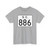 SC-886 (South Carolina) (Road Sign) T-Shirt