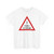 Segnale stradale italiano - TCI - scuola attenzione (Italy) (Road Sign) T-Shirt