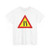 Segnale stradale italiano - strettoia asimmetrica a destra figura II 386 1992-1996 (Italy) (Road Sign) T-Shirt