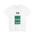 Segnale stradale italiano - progressiva chilometrica tipo B - fig 98 (Italy) (Road Sign) T-Shirt