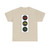 Segnale stradale italiano - lanterne semaforiche per velocipedi figura II 456 - misure nominali (Italy) (Road Sign) T-Shirt