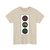 Segnale stradale italiano - lanterne semaforiche per velocipedi figura II 456 - misure nominali (Italy) (Road Sign) T-Shirt