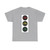 Segnale stradale italiano - lanterne semaforiche per velocipedi figura II 456 - misure nominali (Italy) (Road Sign) T-Shirt