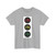 Segnale stradale italiano - lanterne semaforiche per velocipedi figura II 456 - misure nominali (Italy) (Road Sign) T-Shirt