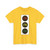 Segnale stradale italiano - lanterne semaforiche per velocipedi figura II 456 - misure nominali (Italy) (Road Sign) T-Shirt